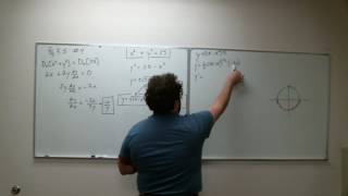 Section 3.5 - Rewriting an Implicit Equation in Implicit Form