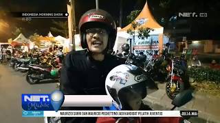 Pemudik Motor Padati Pelabuhan Merak