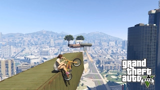 GTA 5 AWESOME BMX PARKOUR COURSE | w/ Tao | Custom Race #18