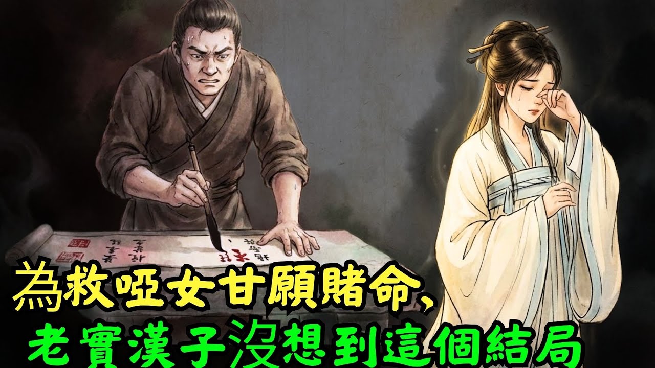 《為救路邊啞女，老實漢子簽下生死狀！3年後她一句話，全村當場傻眼…》| 古代懸疑故事 | 民間故事 | 洞房夜 | 中國古代短篇 | 勵志故事