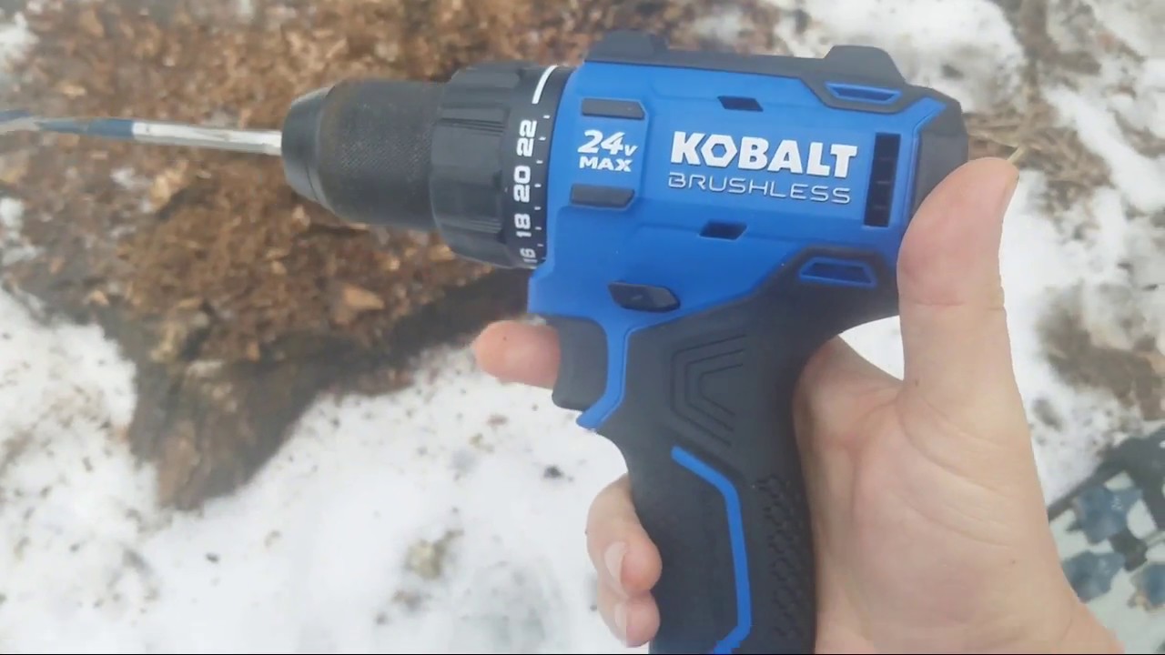kobalt Brushless Drill 24 volt #524B Kolbalt kobalt Brushless Drill 24 volt #524B Kolbalt
