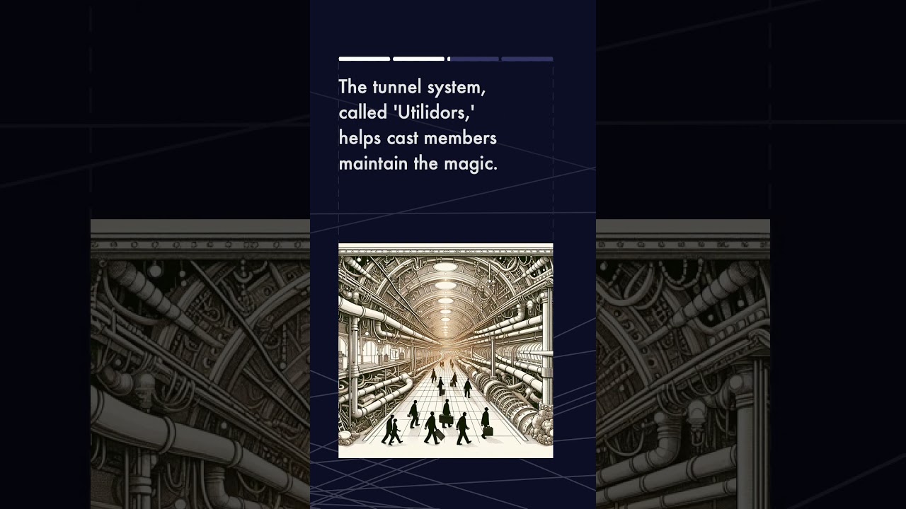 🎢 Hidden Secrets of Disneyland: The Utilidors Explained! 🎡