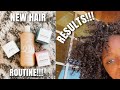 VLOG: new curly hair routine?! | HONEST function of beauty review on 3C/4A hair!