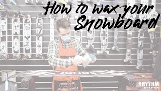 How to wax your Snowboard at home - Drip Method