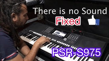 YAMAHA PSR-S975 | No Sound | Fixed |Sound Pro