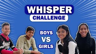 Whisper Challenge😂|gujju Cousins|