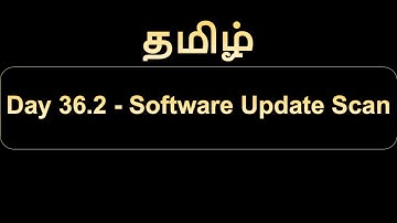 Day 36.2 Software Update Scan