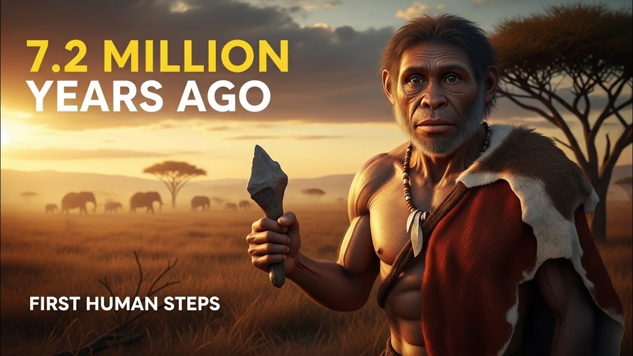 Life 7.2 Million Years Ago | The First Steps Toward Becoming Human ...