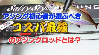 一万円ちょいで買えるコスパ最強のアジングロッドとは？これ1本で
