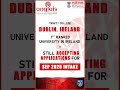 Final Call to Apply for Master’s in Ireland | Anglais Study Overseas #studyabroad #studyoverseas