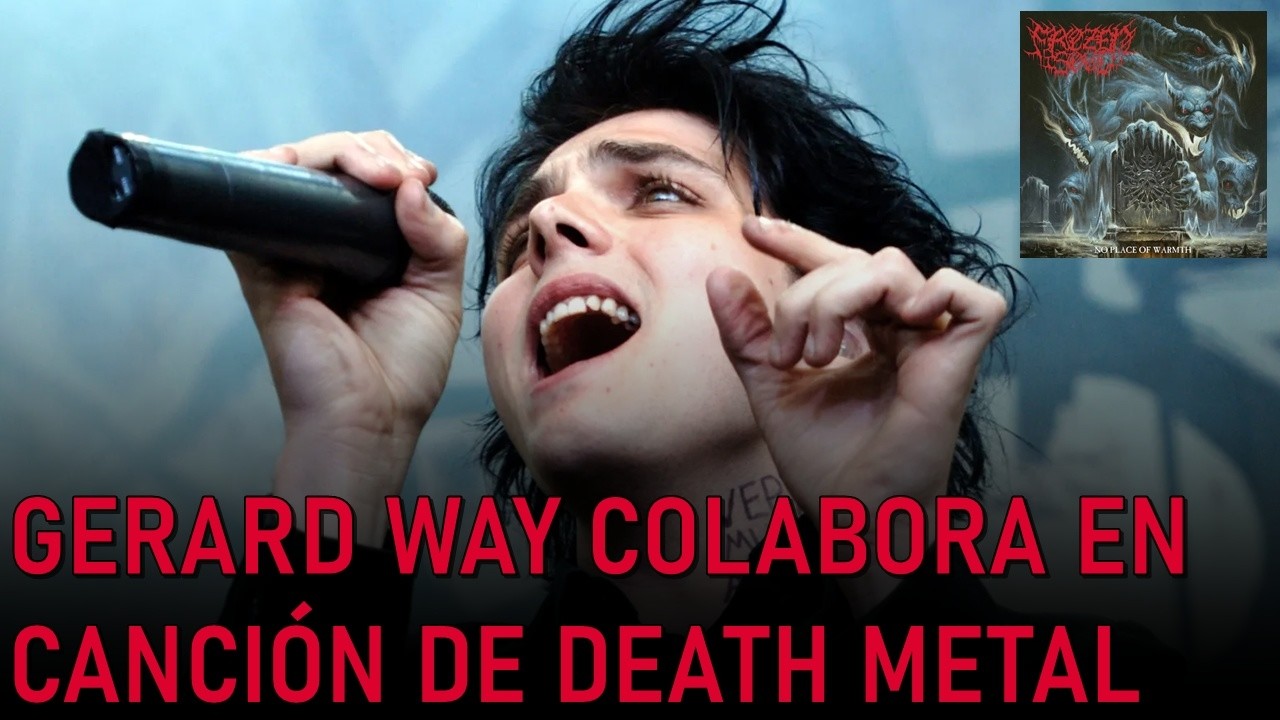 GERARD WAY COLABORA EN CANCIÓN DE DEATH METAL