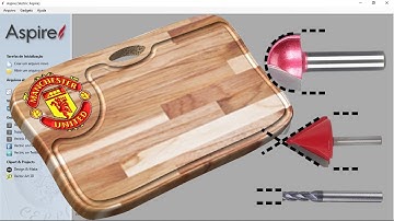 Configurando fresas no Aspire