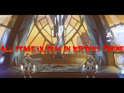 Killer Instinct Post Season 3: All Stage Ultra's In Riptor's Theme Part 5/6