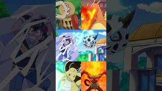 Top 5 Ash Pokemon Jo Uske Upar Hi Attack Karte he #Shorts #pokemon