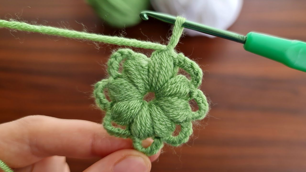 Super Easy Crochet Knitting Motif ❤ Çok Kolay Muhteşem Tığ İşi Motif Yapılışı ✔