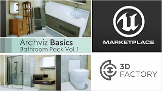 UE4 bathroom Assets