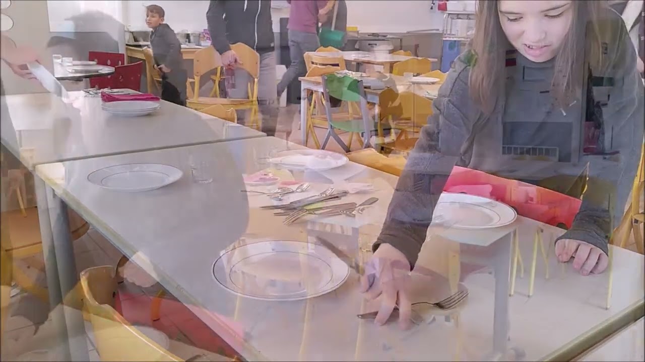 pause déjeuner à l'IME