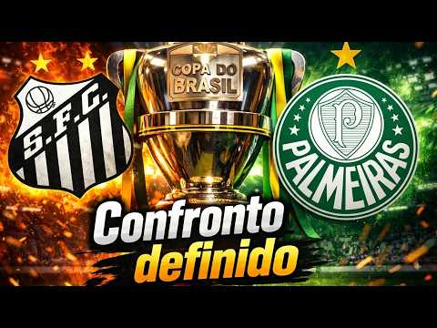 Santos faces Palmeiras in the Copa do Brasil | Mixed team in the Copa Sudamericana? | Young suppo...