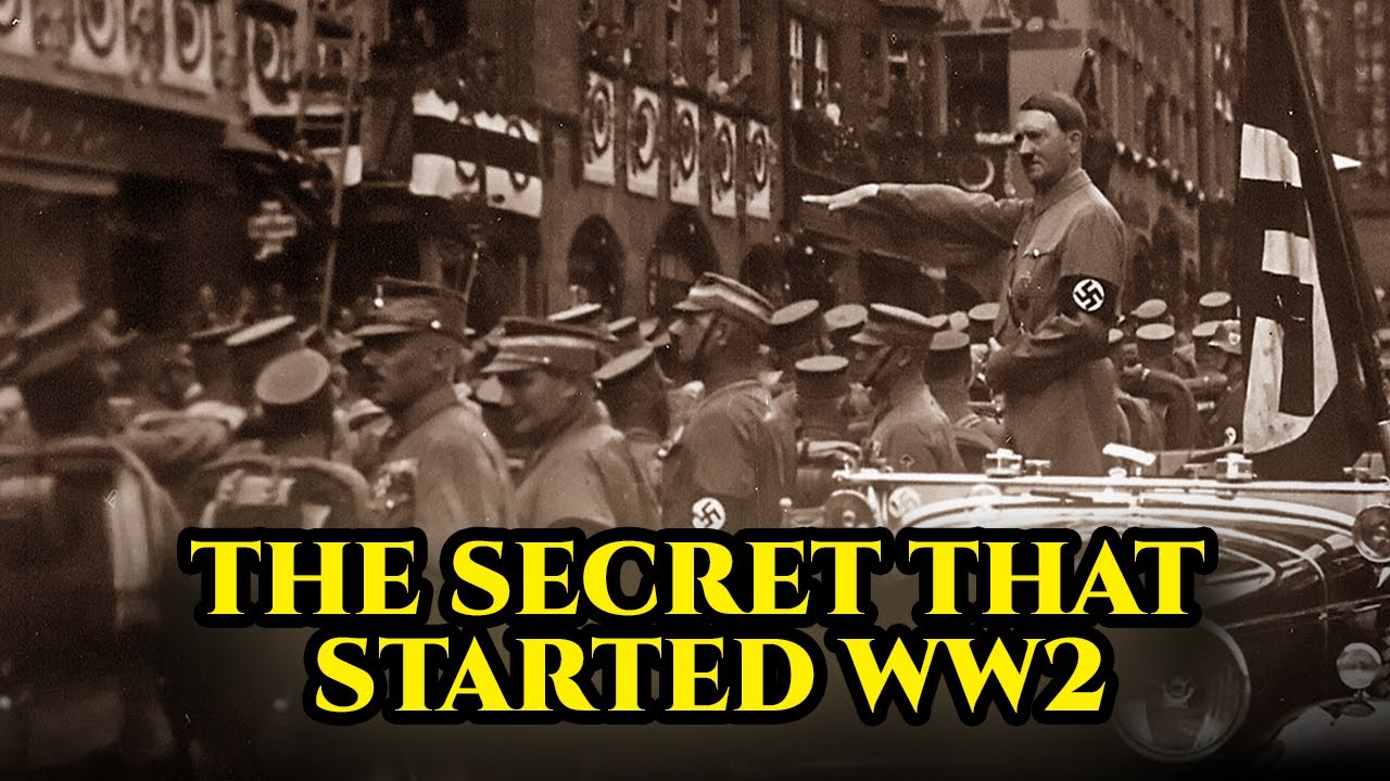 Редкие фотографии раскрывают секрет, ставший причиной Второй мировой войны.
