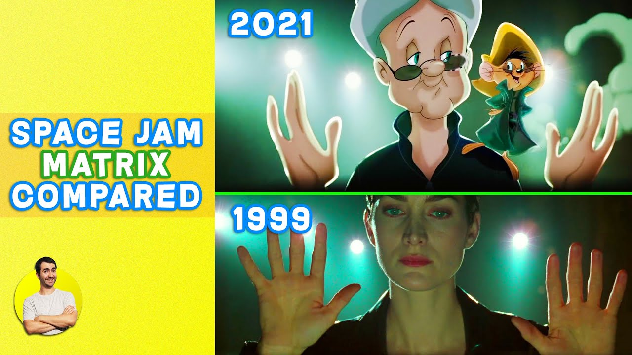 Space Jam New Legacy vs Matrix Scene Compared (1999 vs 2021)