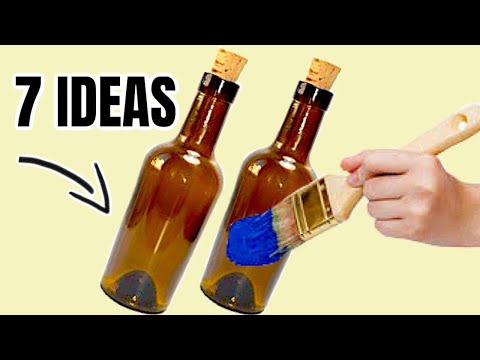 Video: Cómo Hacer Botellas Decorativas