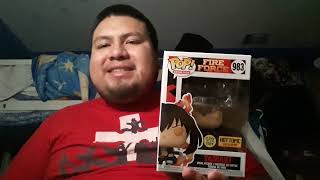 Unboxing Fire Force Tamaki funko pop glow in the dark Hot topic exclusive