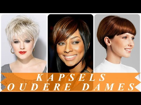 Beste Kapsels die je jonger maken voor oudere dames de lente 2018 - YouTube PF-07