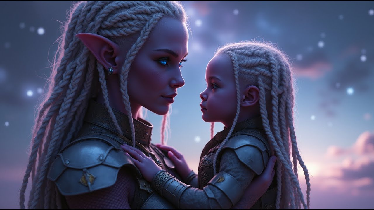 An Alien Princess with a Child Begs a Human to Take Her In! | Alien ...