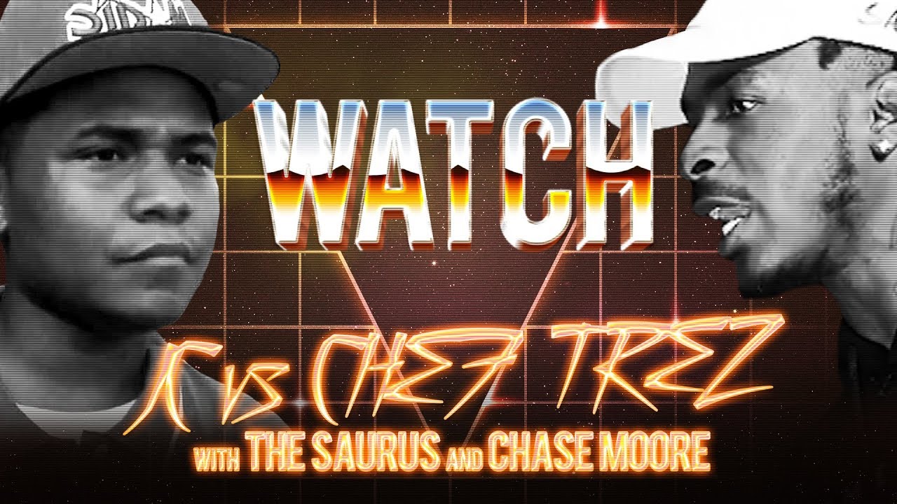 WATCH: JC vs CHEF TREZ with THE SAURUS and CHASE MOORE