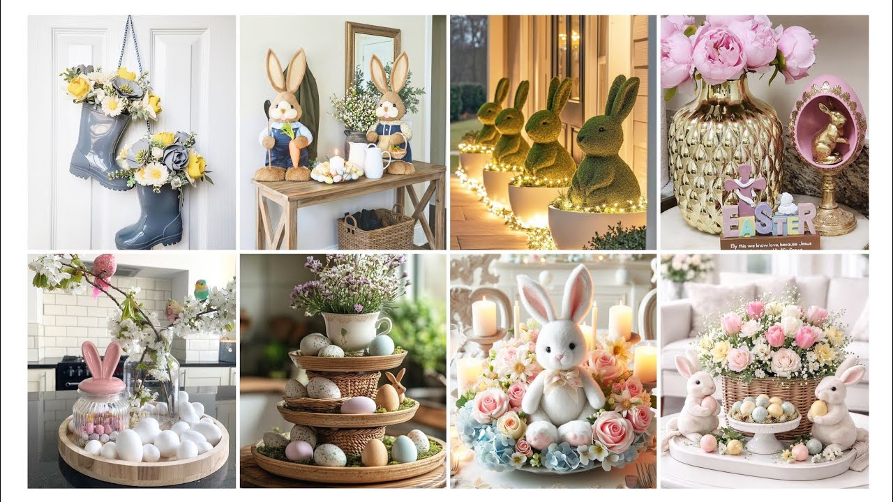 150+ Easter Decorations ldeas 2025 DIY& Budget-Friendly Easter Decor, Wreaths& Table Settings!