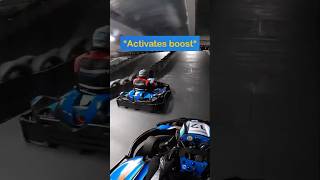 Boost button in F1 be like: