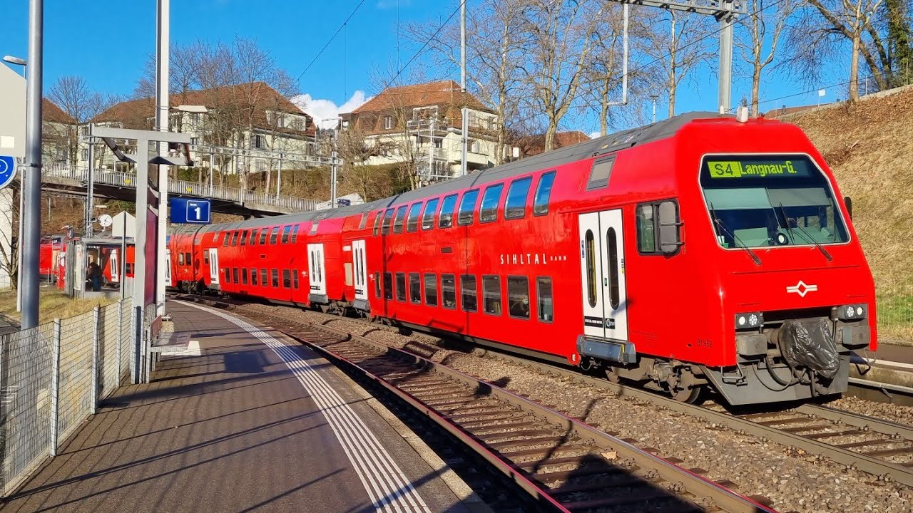 SZU Bahnverkehr in Zürich Brunau