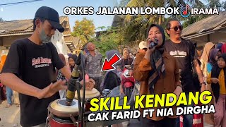 KELUARKAN SKILL KENDANGNYA DI LAGU INI, CAK FARID TANCAP GASS || KARMILA COVER @IramaDopang
