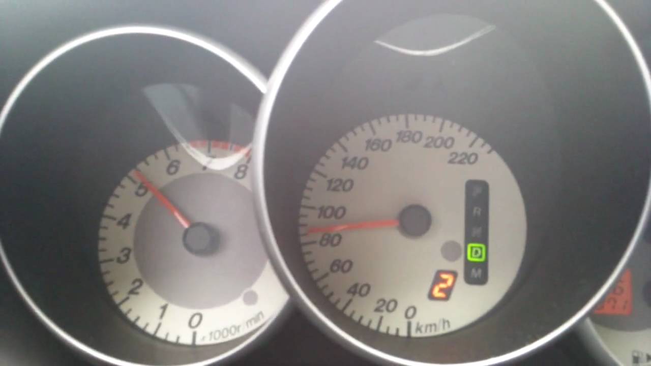 Mazda3h 100km/h 9 sec, 105л.с., 1,6