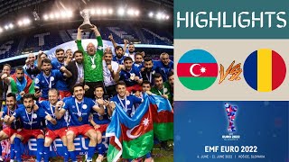 Azarbaijan vs Romania EURO 2022 Minifootball Championship Highlights | Final screenshot 2