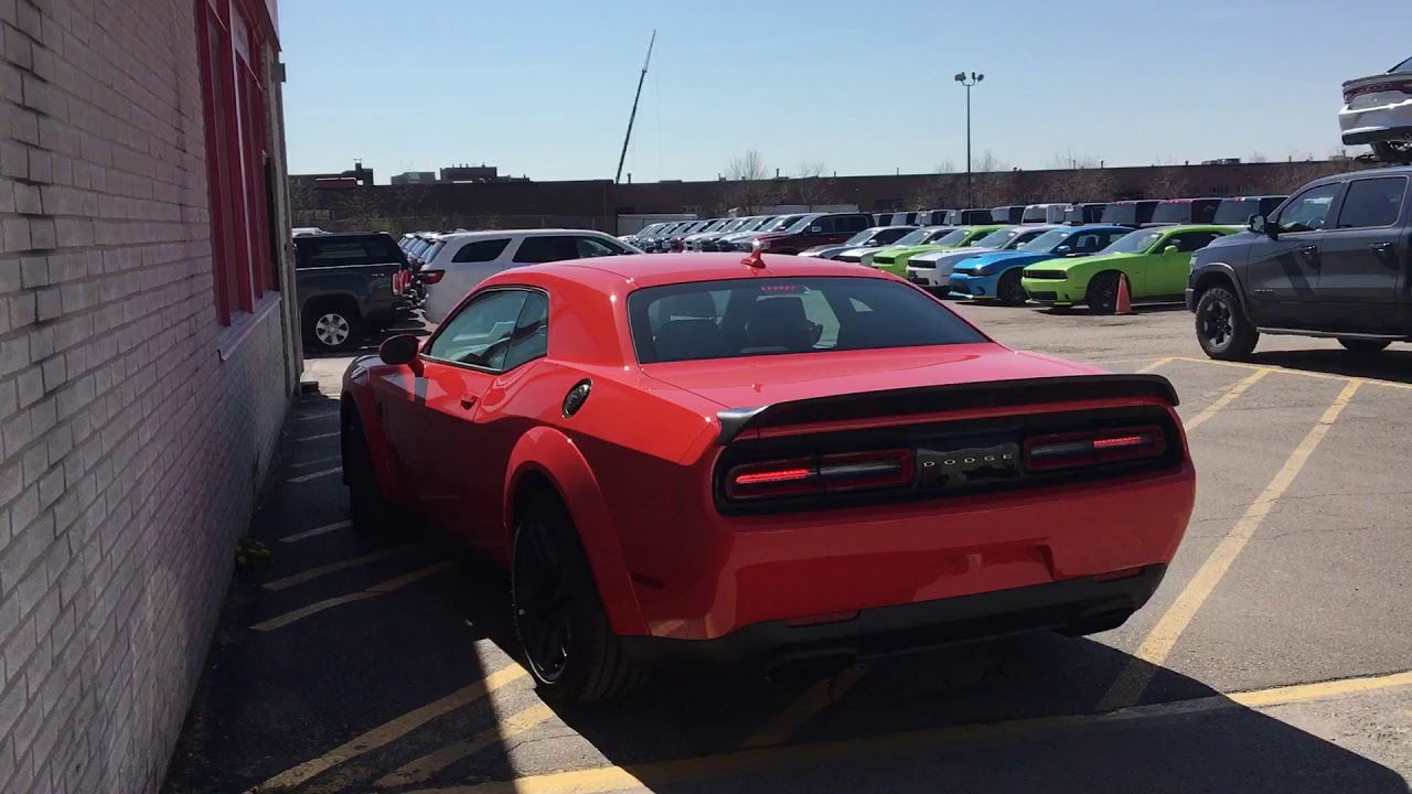 More 2019 Dodge Challenger Redeye Footage | Toronto, Mississauga | Ontario Chrysler