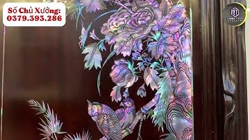 Mua tranh Tứ Quý khảm ốc đỏ non Singapore ở đâu? Hãy tham khảo kinh nghiệm Xưởng Tranh Khảm Minh Tâm