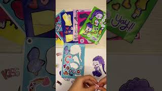 💥 KPOP Demon Hunters Sticker ASMR 🌈 Cute DIY Paper Craft