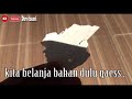 Serfis kamar kos yg sudah lama kusam dan rontok.