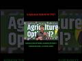 Who Should Choose Agriculture Optional for UPSC &amp; MPSC? #agricultureoptional #shortsfeed #UPSC #MPSC