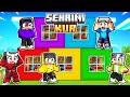 Yeni Şehirde Rengarenk Bir Apartman İnşa Ettik #1 🤩 | Minecraft #ŞehriniKur
