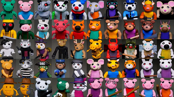 All the Roblox Piggy I've made so far... THEY ARE ...
