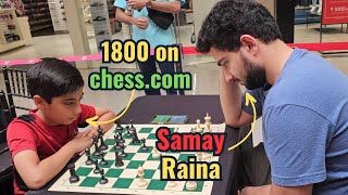 Experience Vs Talent - 10 Year Old Kid Vs Samay Raina….. Who Wins? #chessbaseindia