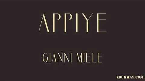 Gianni MIELE Appiye
