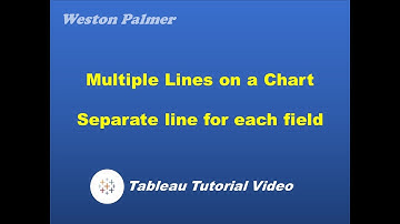 Tableau Tutorial - Multi Line Combo Chart