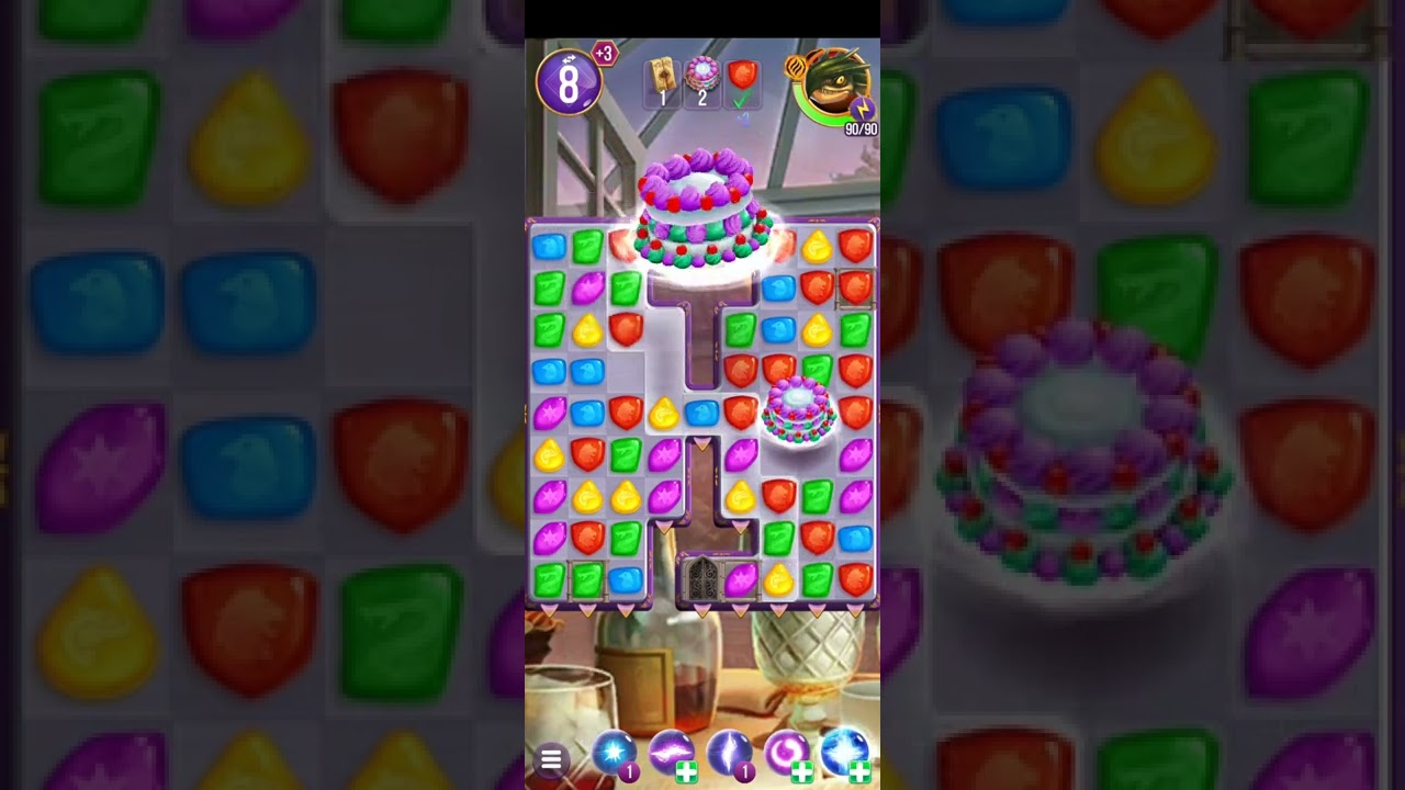 Harry Potter: Puzzles & Spells level 2168 no boosters