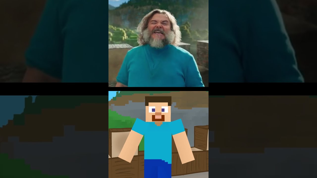 I Animated "I AM STEVE" From The Minecraft Movie Trailer (Animation Meme)
