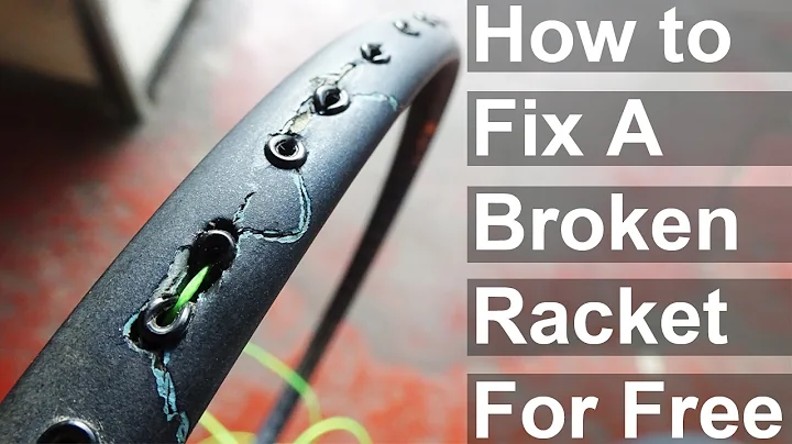 How To Fix A Broken Badminton Racket - DayDayNews