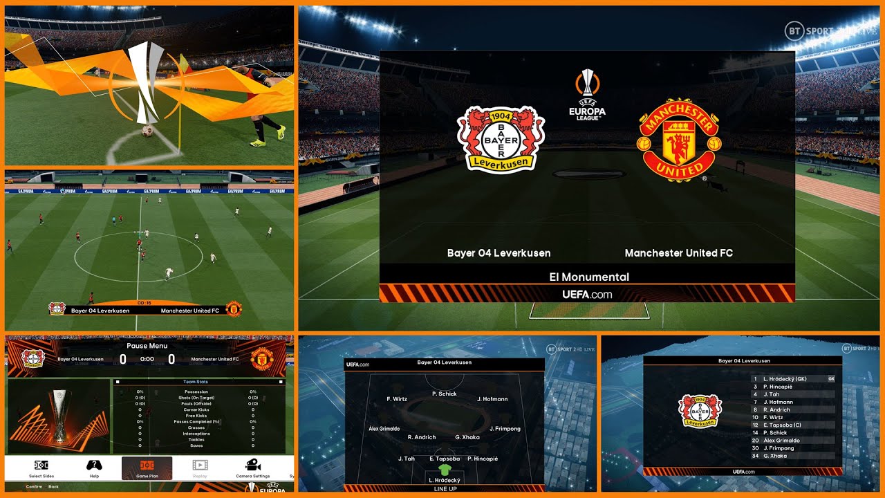 PES 2017 NEW UEL SCOREBOARD 2024 UPDATE - YouTube