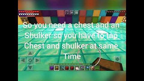 How to put shulker inside a shulker|spy gamer|minecraft😀😀